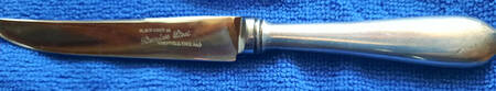 Plain Pointed (Sterling) Modern Hollow Knife