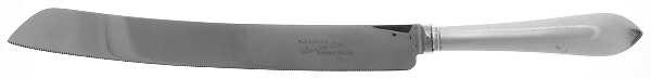 Plain Pointed (Sterling) Cake Slicer with Stainless Blade