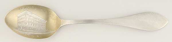 Plain Pointed (Sterling) Souvenir Spoon (Teaspoon)