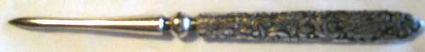 WAS111 (SILVERPLATE) Solid Nut Pick