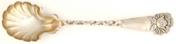 No 26 (Sterling) Sugar Shell Spoon