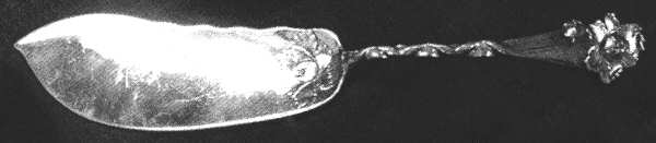 No 26 (Sterling) Large Solid Fish Serving Knife