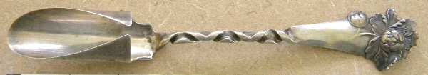 No 26 (Sterling) Solid Large Cheese Scoop