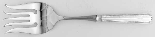 Palatina (Sterling) Large Stainless-Tine Cold Meat Serving Fork