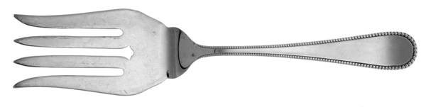 Palatina (Sterling) Large Solid Cold Meat Serving Fork