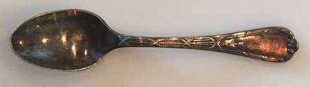 WAS115 (SILVERPLATE) Demitasse Spoon