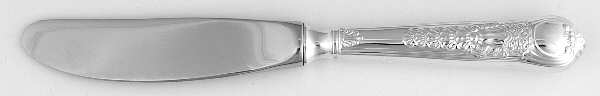 Coburg (Sterling) Modern Hollow Butter Spreader (Stainless)