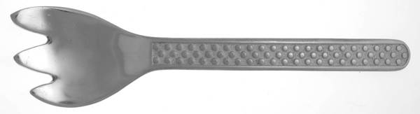 Polka (Armetale, Hollowware) Solid Salad Serving Fork
