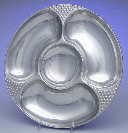 Polka (Armetale, Hollowware) 1 Piece Chip and Dip Set