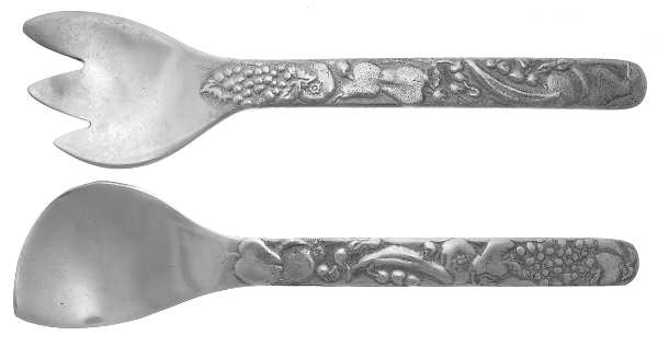 Fruit (Armetale, Hollowware) (2 Pc) Solid Salad Set
