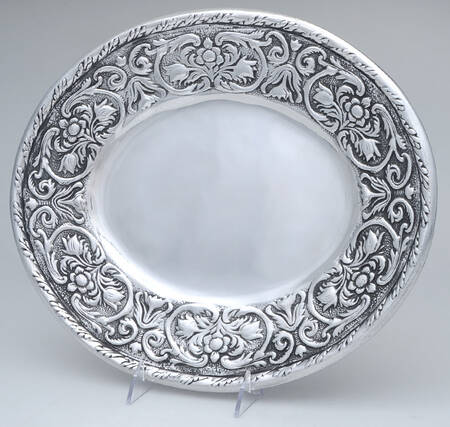 William & Mary (Armetale, Hollowware Small Oval Tray