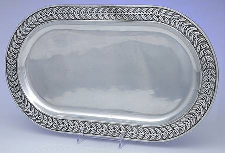 Laurelberry (Armetale, Hollowware) Large Oval Platter