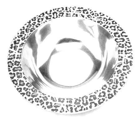 Leopard (Armetale, Hollowware) Large Round Vegetable Bowl