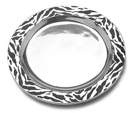 Tiger (Armetale, Hollowware) Large Round Tray