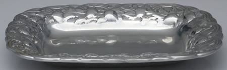 Oak Leaf & Acorn (Armetale, Hollowware) 10" Rectangular Tray