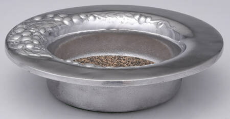 Garden Path Grapes (Armetale, Hollowware) Wine Coaster with Cork Insert