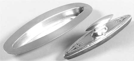 8000 (Sterling, Hollowware) Nail Buffer and Tray Set