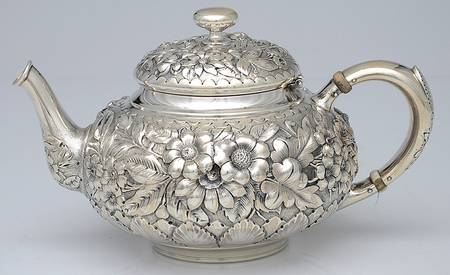 412R (Sterling, Hollowware) Teapot