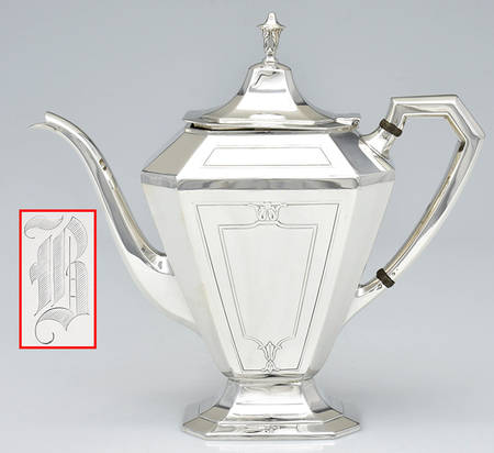 Princess Mary (Sterling, Hollowware) Tea Pot
