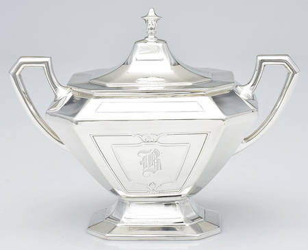 Princess Mary (Sterling, Hollowware) Sugar Bowl & Lid