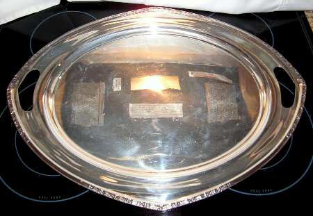 Orange Blossom (Sterling, Hollowware) Large Waiter Tray