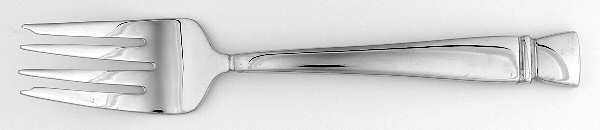 Cabochon (Stainless) Medium Solid Cold Meat Serving Fork