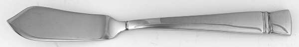 Cabochon (Stainless) Flat Handle Master Butter Knife
