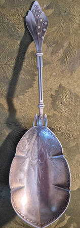 WHS18 (Sterling) Solid Serving Spoon