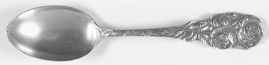 Floral Series #1 (Sterling) Spoon-Teaspoon (Five O'Clock)