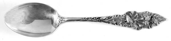Floral Series #1 (Sterling) Spoon-Teaspoon (Five O'Clock)