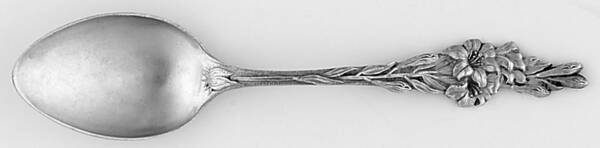 Floral Series #1 (Sterling) Demitasse Spoon
