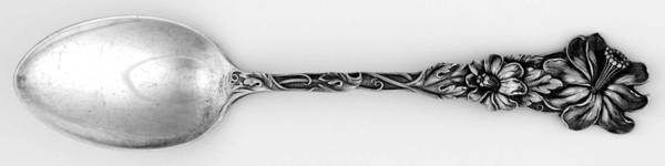 Floral Series #1 (Sterling) Five O'Clock Teaspoon
