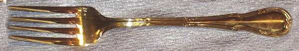 Golden Ribbon (Gold Electroplate) Fork