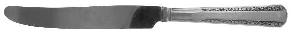 WB9 (Silverplate) New French Hollow Knife