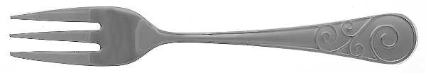Swirl (Stainless) Pastry Fork