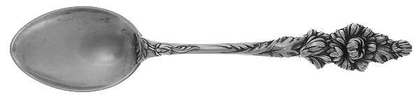 Flower Of The Month (Sterling) Five O'Clock Spoon