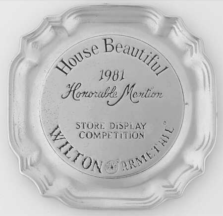 Advertising Signs Bread and Butter Plate with Advertisement