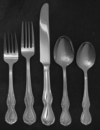 Baron's Court (Stainless) 5 Piece Place Setting