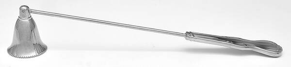 Baron's Court (Stainless) Candle Snuffer with Stainless Bowl HC