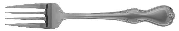 Baron's Court (Stainless) Individual Salad Fork