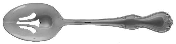 Baron's Court (Stainless) Pierced Tablespoon (Serving Spoon)