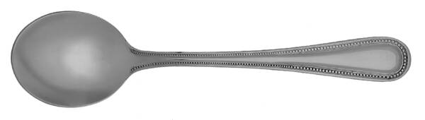 Regal Pearl (Stainless) Round Bowl Soup Spoon (Cream Soup) HC