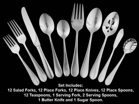 Continental Classic (Stainless, Glossy) 65 Piece Set
