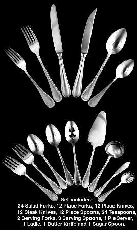 Royal Thread (Stainless) 105 Piece Set