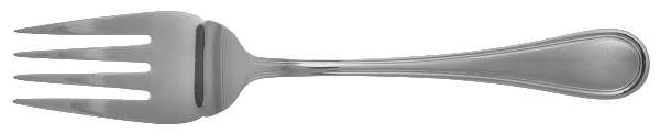 Royal Thread (Stainless) Medium Solid Cold Meat Serving Fork