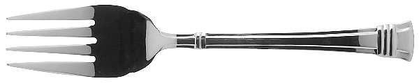 Zenith (Stainless) Medium Solid Cold Meat Serving Fork