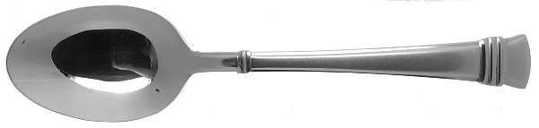 Zenith-Frost (Stainless) Place/Oval Soup Spoon