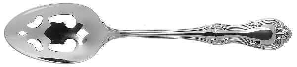Ashford (Stainless) Pierced Tablespoon (Serving Spoon) by Wallace Silver