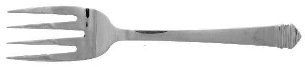 Colonnade (Stainless) Medium Solid Cold Meat Serving Fork