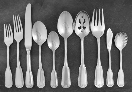Continental Fiddle (Stainless) 45 Piece Starter Set